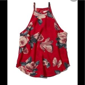 Abercrombie and Fitch High Neck Tank Top